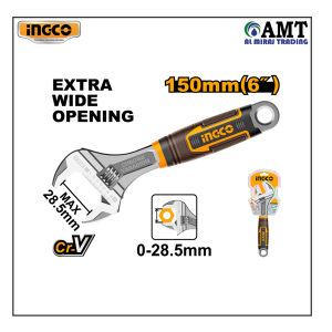 INGCO Adjustable wrench - HADW131068