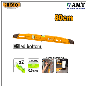 INGCO Heavy-duty mason’s level - HBSL08080