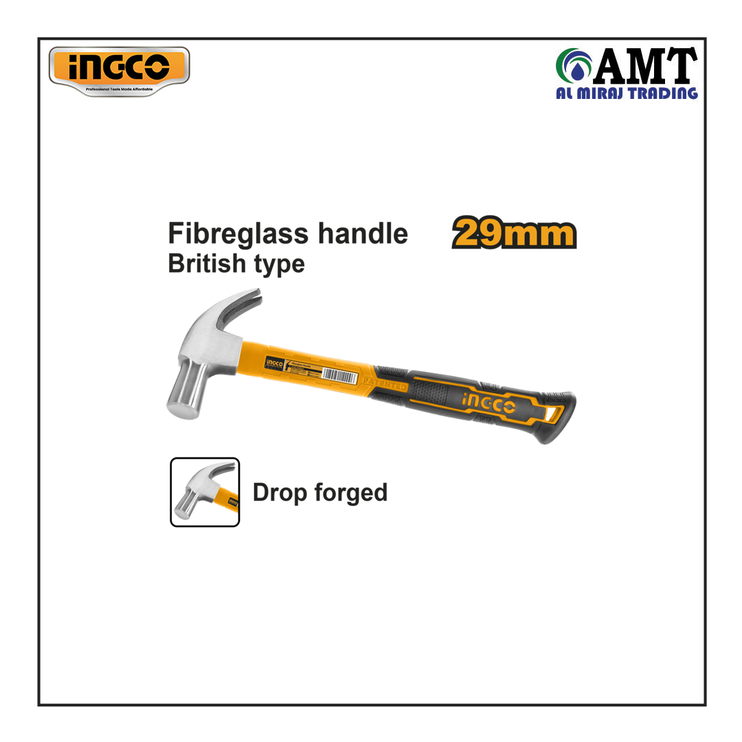 INGCO British type claw hammer - HCH880229 INGCO British type claw hammer - HCH880229