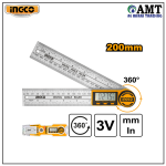 INGCO Digital Angle Ruler 180 - HDAR20701