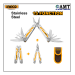 INGCO Foldable multi-function tool - HFMFT0115