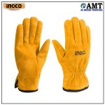 INGCO Leather Gloves 10" - HGVC02