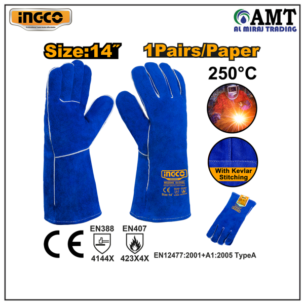 INGCO Welding gloves - HGVW03