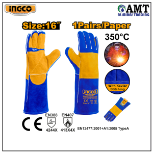INGCO Welding leather gloves - HGVW04