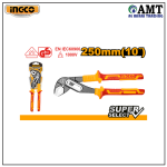 INGCO Insulated Pump Pliers 10"/250mm - HIPP28250