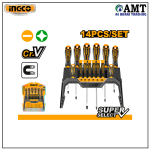 INGCO 14 Pcs Screwdriver And Precision Screwdriver Set - HKSD1428