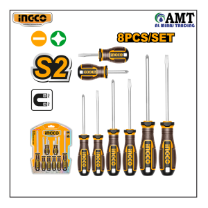 INGCO 8 Pcs screwdriver set - HKSDS0828
