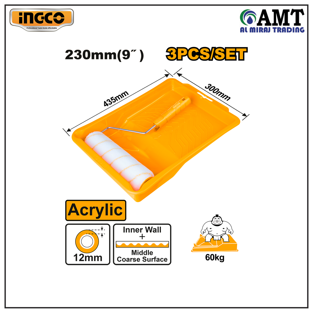 INGCO Cylinder brush 3 in 1 set(Inner wall) - HKTCB032301 INGCO Cylinder brush 3 in 1 set(Inner wall) - HKTCB032301