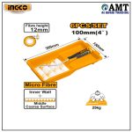 INGCO Cylinder Brush 6 In 1 Set 100mm/4" - HKTCB061004