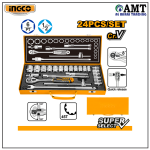INGCO 24 Pcs 1/2" Socket Set - HKTS12242