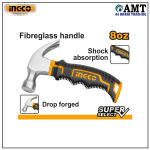 INGCO Mini Claw Hammer 8oz - HMCH80808D