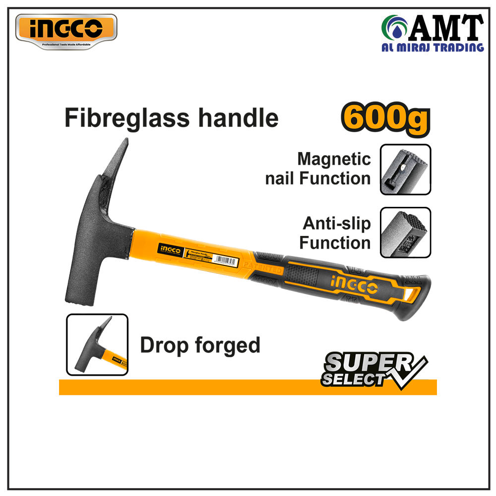 HRH60028 INGCO Roofing Hammer 600g - HRH60028 - Image 1