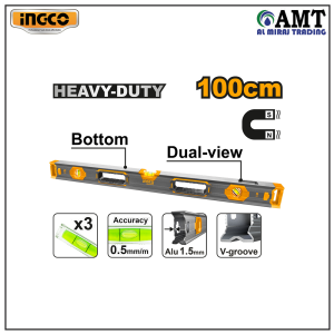 INGCO Spirit level(With powerful magnets) - HSL68100