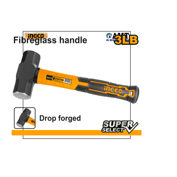 INGCO Sledge Hammer 3LB - HSLH8803