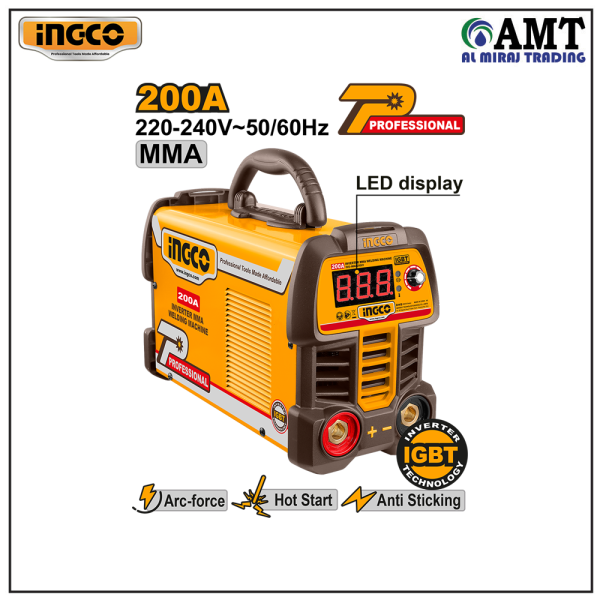 INGCO Inverter MMA welding machine - ING-MMA20069
