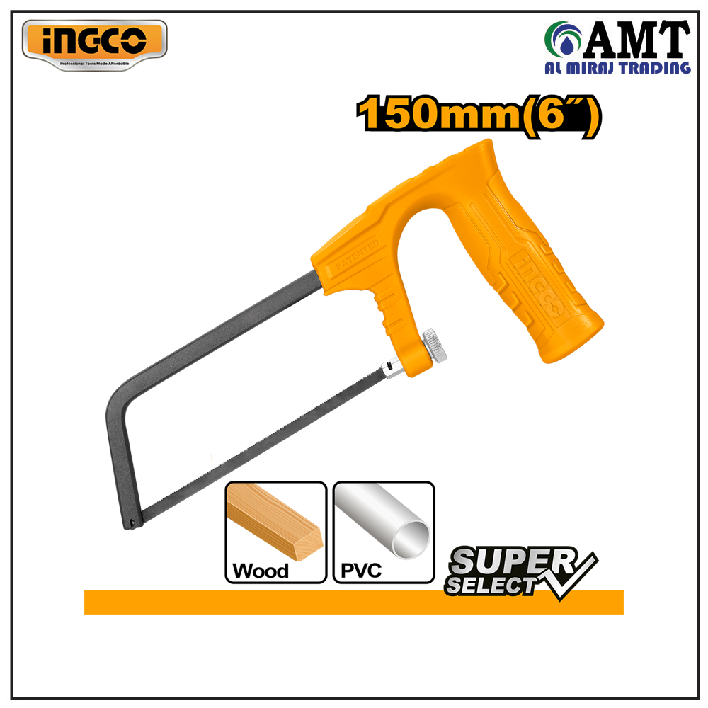 MHHF1505 INGCO Mini Hacksaw Frame 105mm - MHHF1505 - Image 1