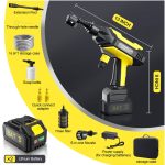 Primemax 6in1 Multi-Purpose Cordless Pressure Washer (With 2 Batteries & Charger) - Image 6