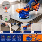 Wadfow Cordless Tile Vibration Machine - WTVM1D128 - Image 2