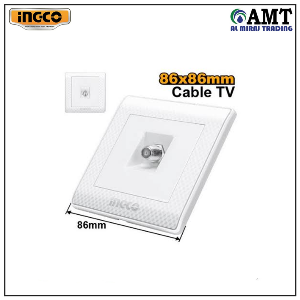 INGCO Cable TV Socket - HESST401TV